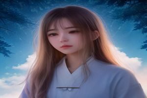 研究人员在电脑前通过杏雨梨云数据库检索古典医籍文献，桌上摆放着纸质笔记
